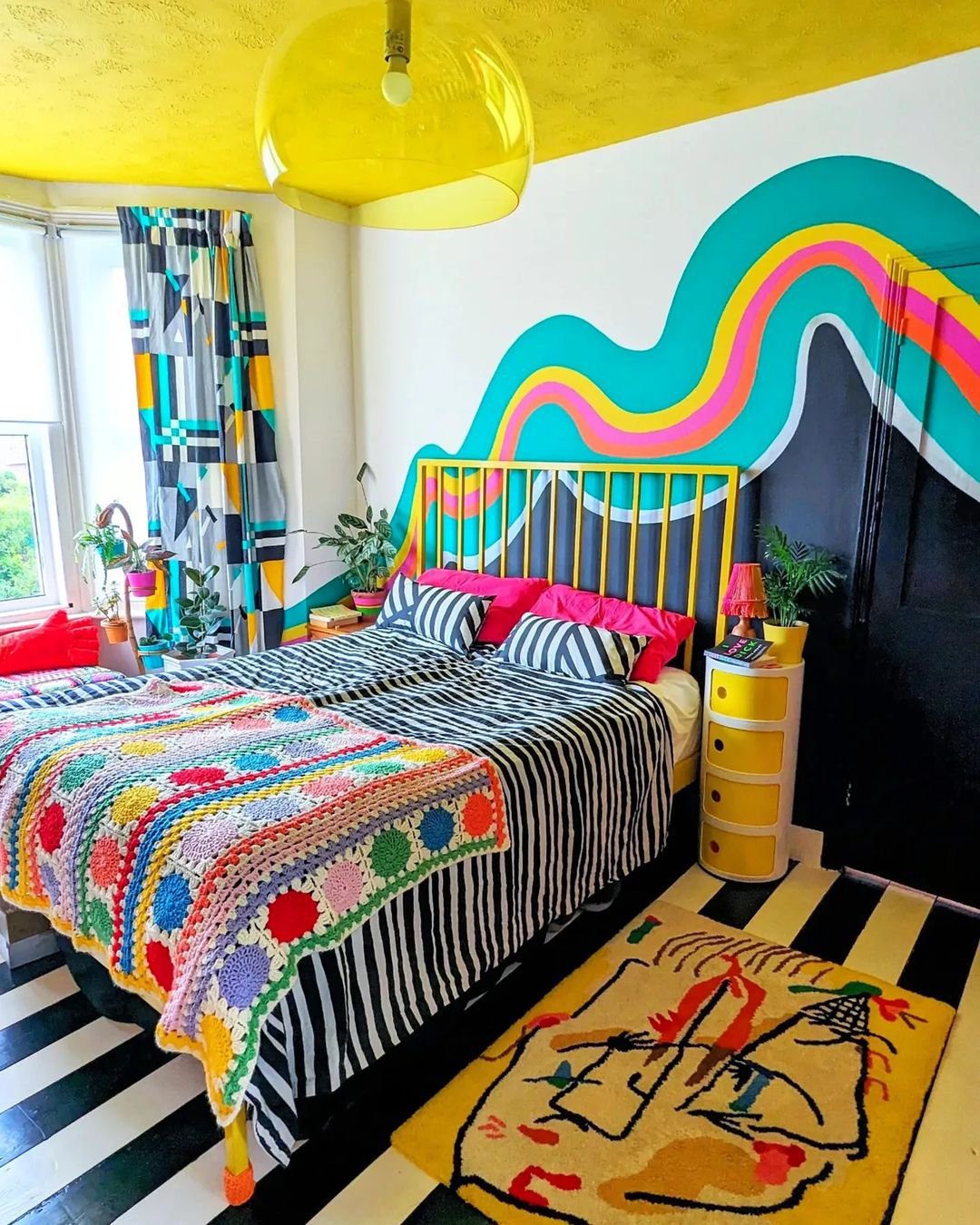 25 Mind-Blowing Dopamine Decor Bedroom Ideas for 2025! 5 Energetic Patterns Meet Bold Colors