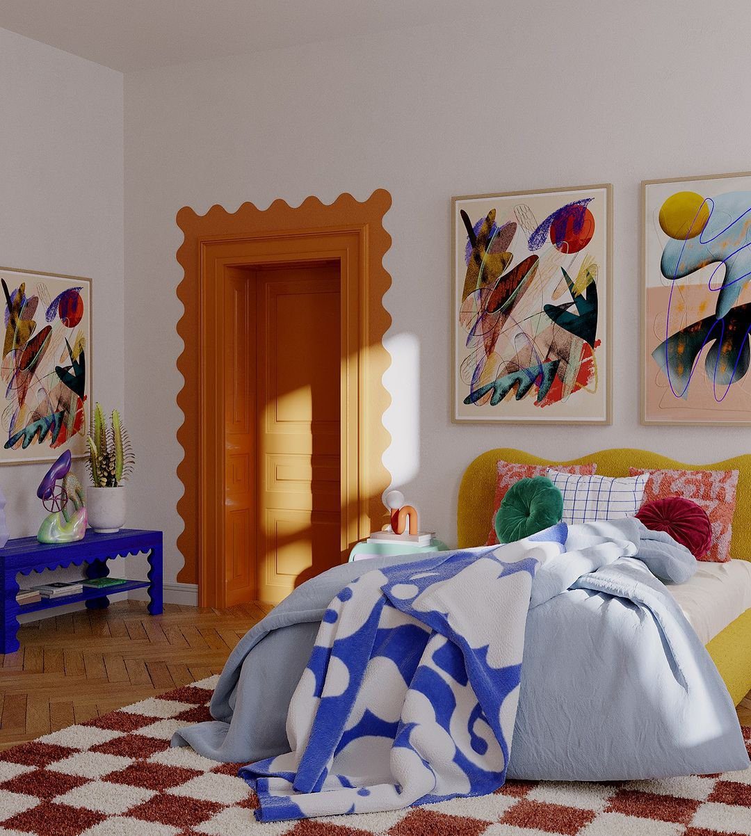 Stunning Bedroom Makeovers Under $50 (2025) 1 Add DIY Artwork