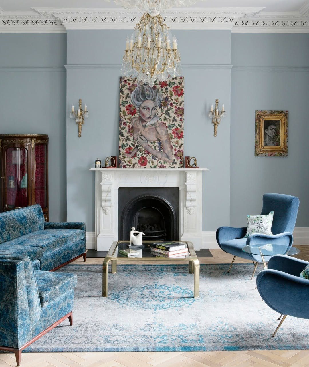 30 Jaw-Dropping Blue Living Room Ideas for 2025 8 word image 39964 9