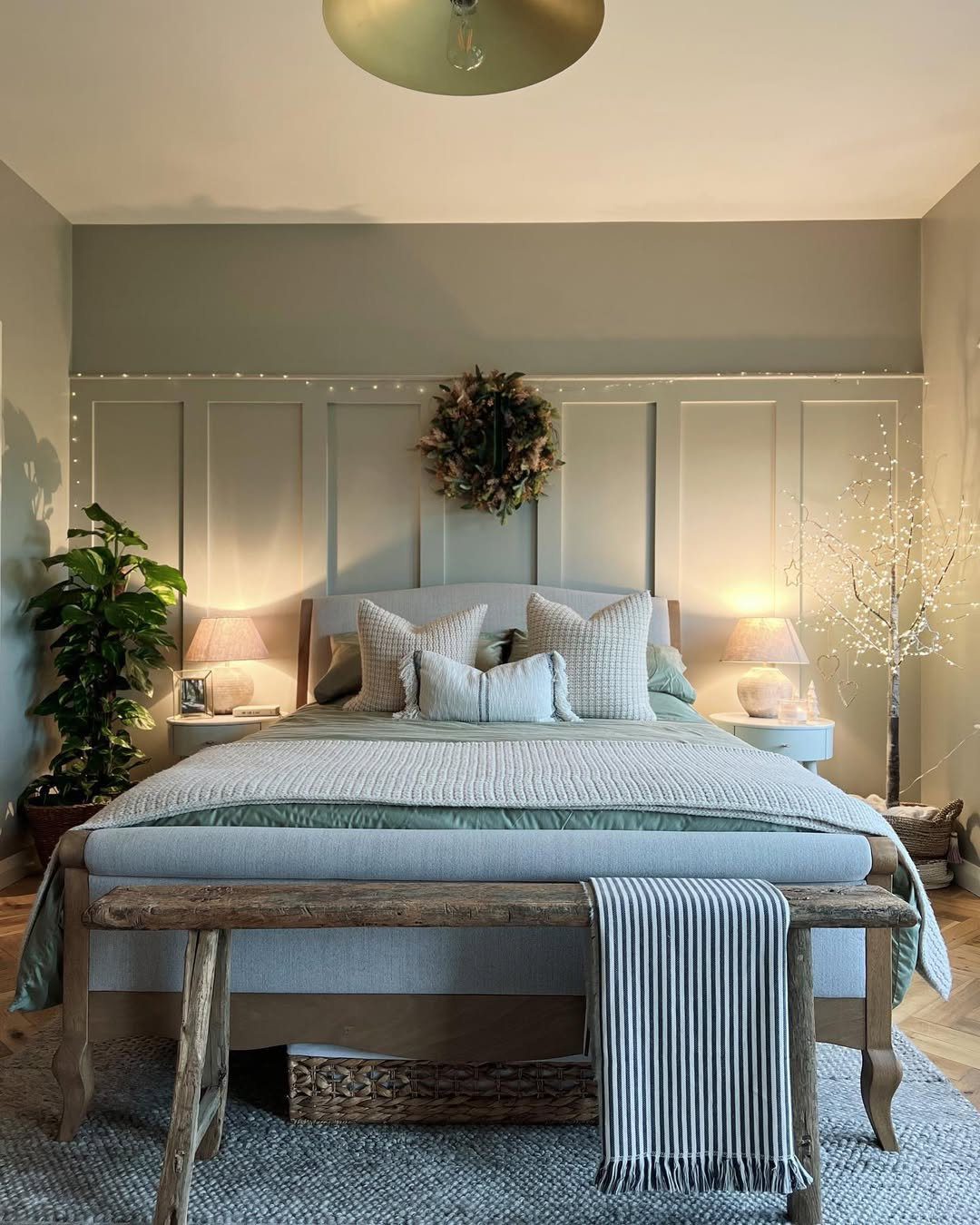 Dreamy Country Bedrooms: 20 Timeless Ideas for 2025 1 Rustic Layers And Earthy Tones