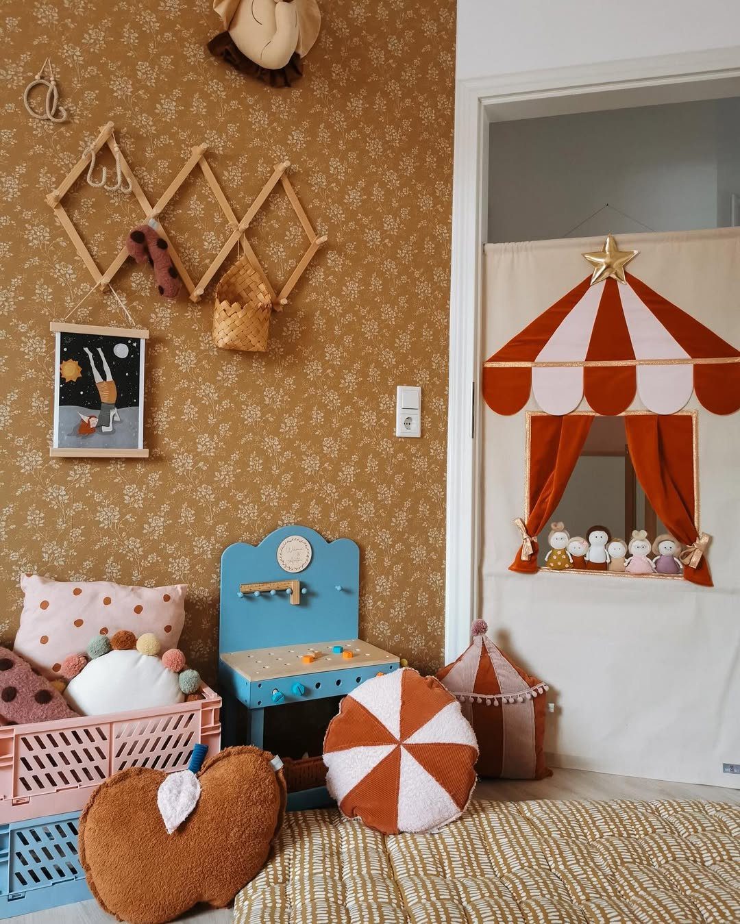 25 Mind-Blowing Kids Playroom Ideas for 2025 14 Vintage Charm With A Circus Flair