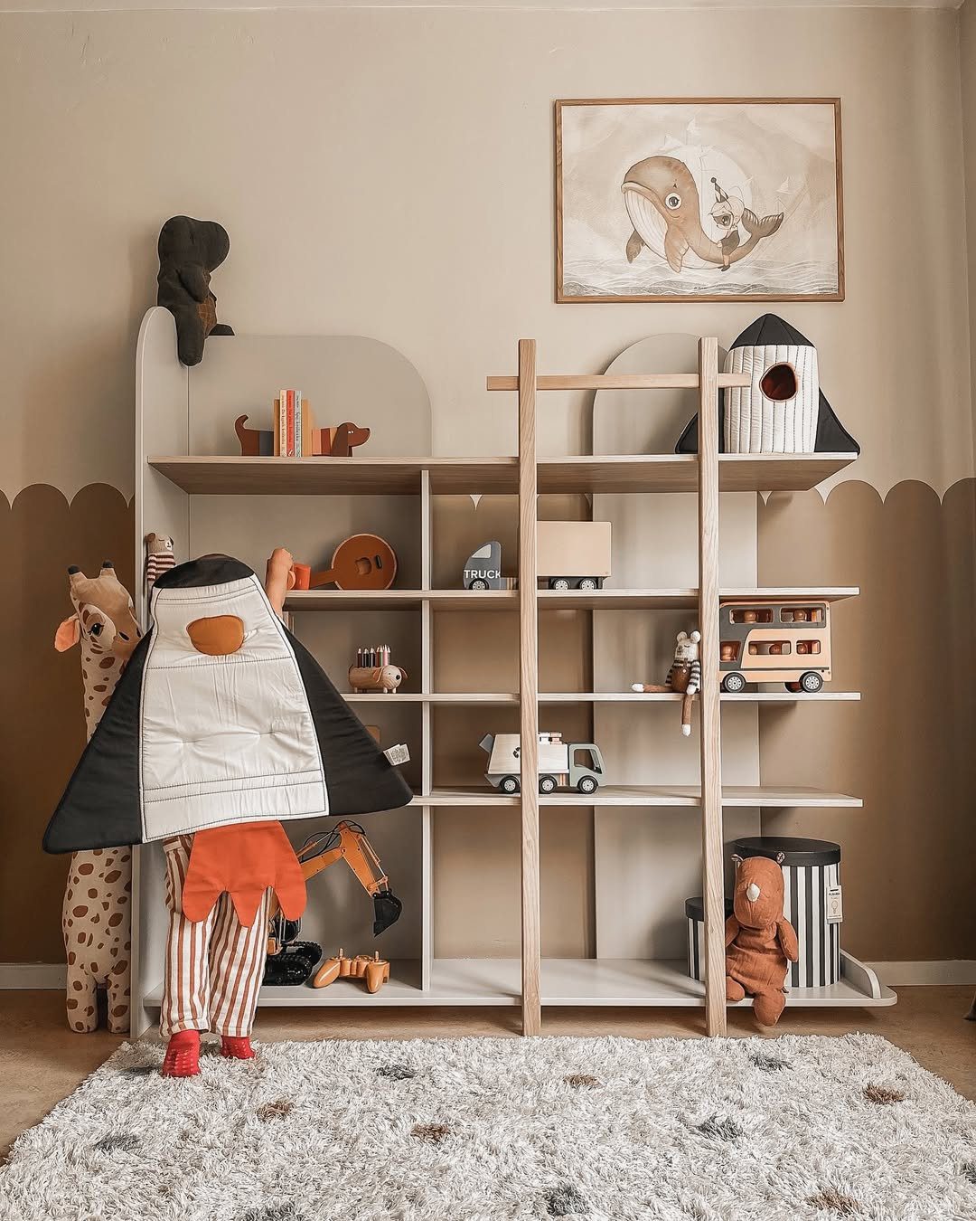 25 Mind-Blowing Kids Playroom Ideas for 2025 18 Neutral Playroom With Adventurous Touches
