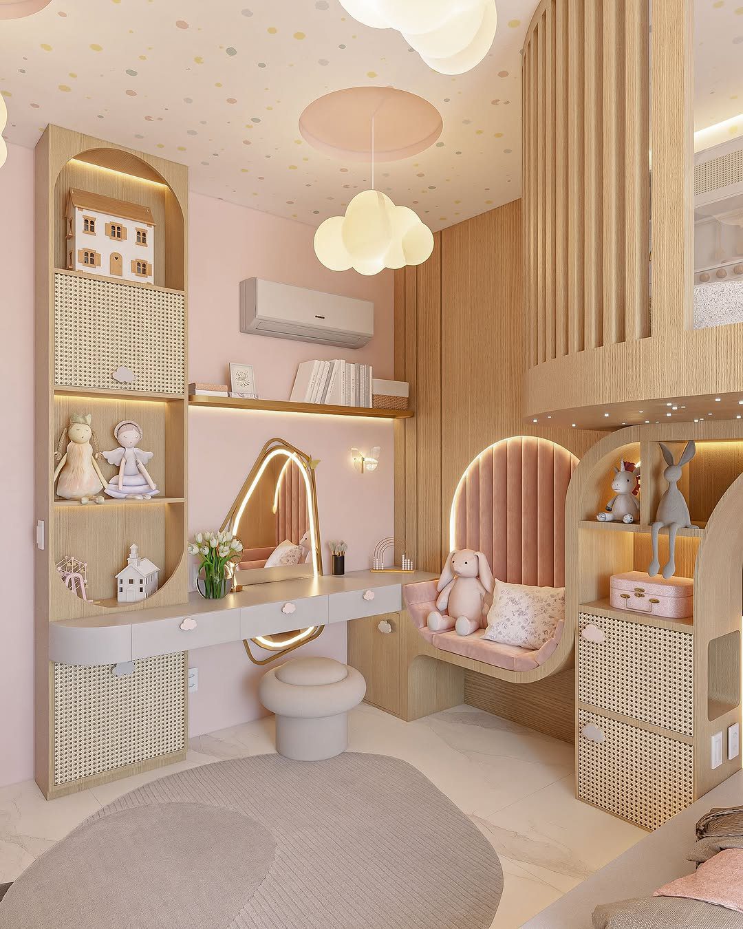 25 Mind-Blowing Kids Playroom Ideas for 2025 3 Dreamy Playroom With Cozy Nooks