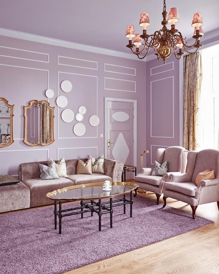 Jaw-Dropping Purple Living Rooms for 2025! 12 Timeless Elegance In Soft Lilac