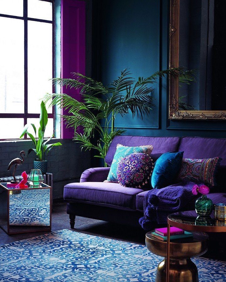 Jaw-Dropping Purple Living Rooms for 2025! 14 Jewel-Toned Luxury With Bold Drama