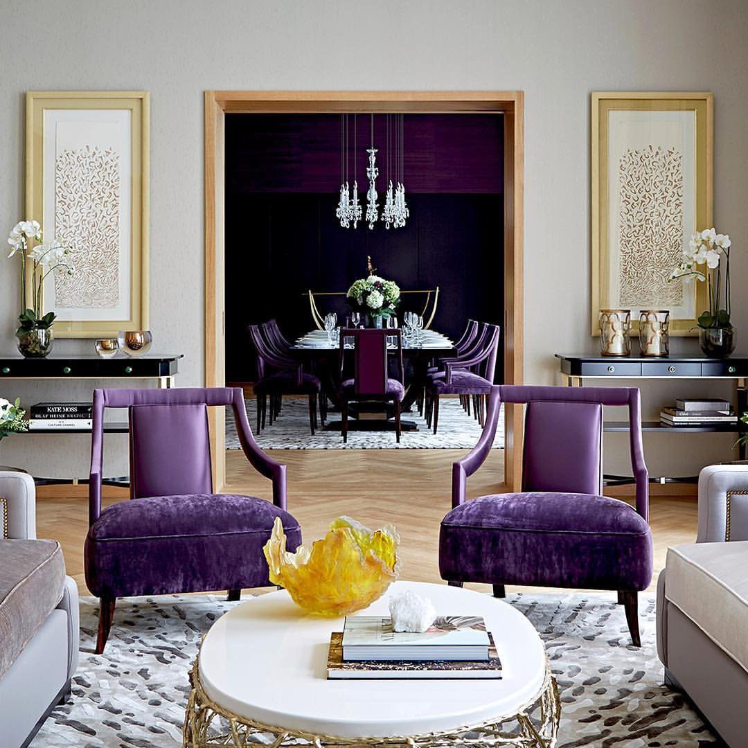 Jaw-Dropping Purple Living Rooms for 2025! 20 Sophisticated Purples With Modern Elegance