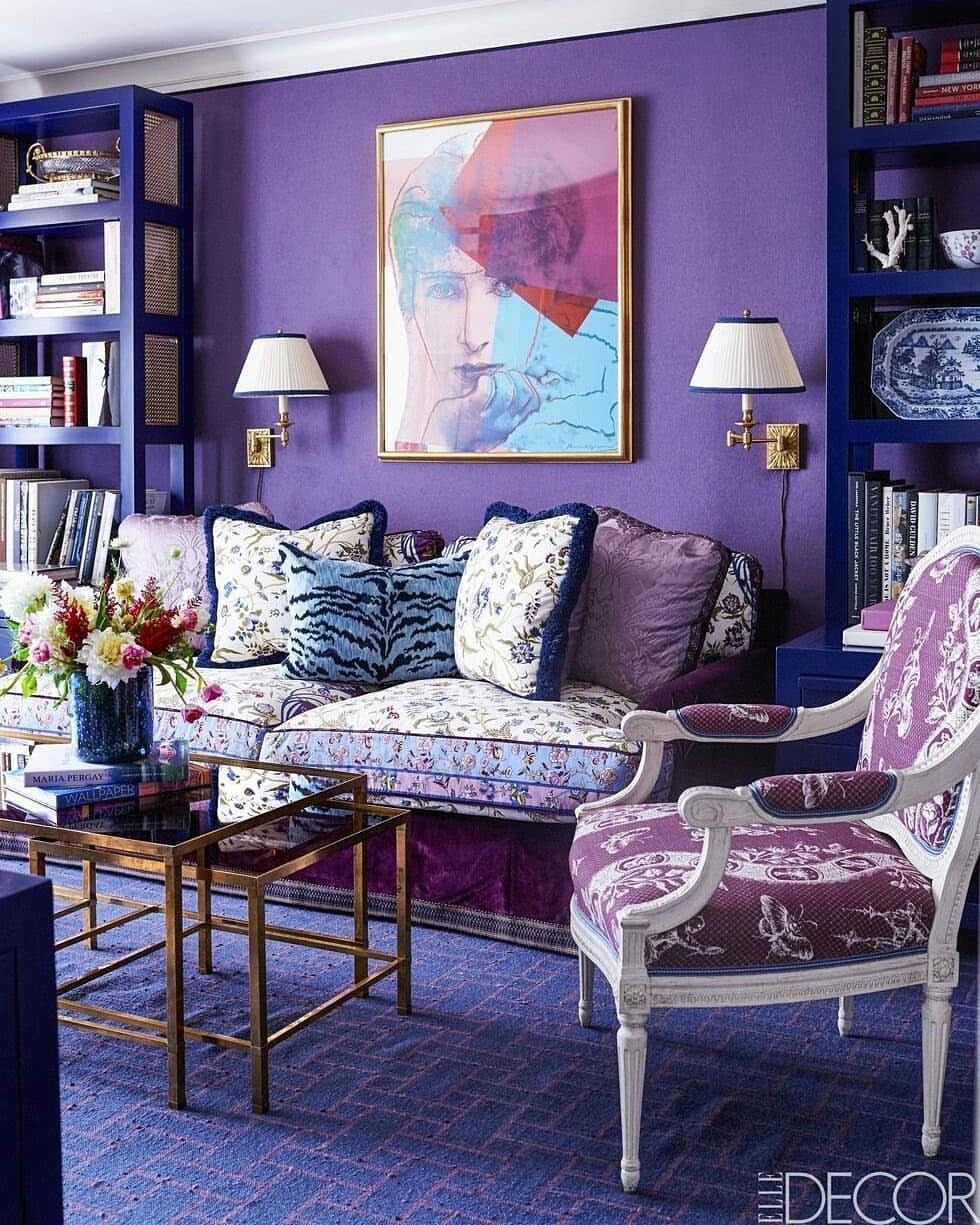 Jaw-Dropping Purple Living Rooms for 2025! 4 Layered Purples With Luxe Details