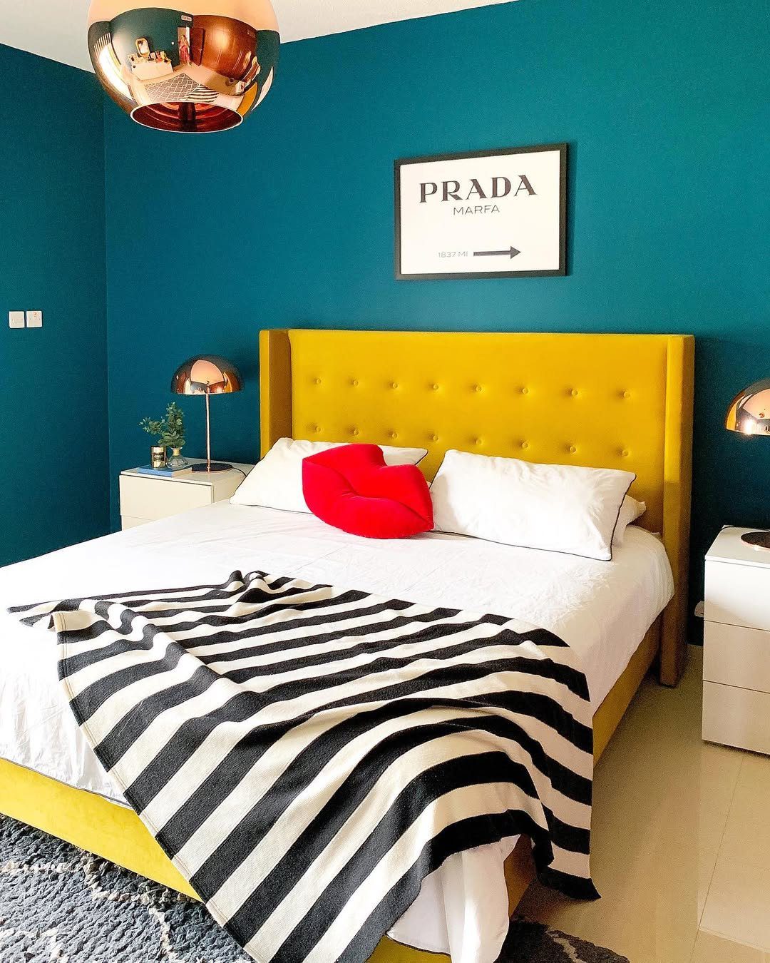 Jaw-Dropping Teal Bedrooms That Stun in 2025! 7 Teal and Mustard: Bold Harmony