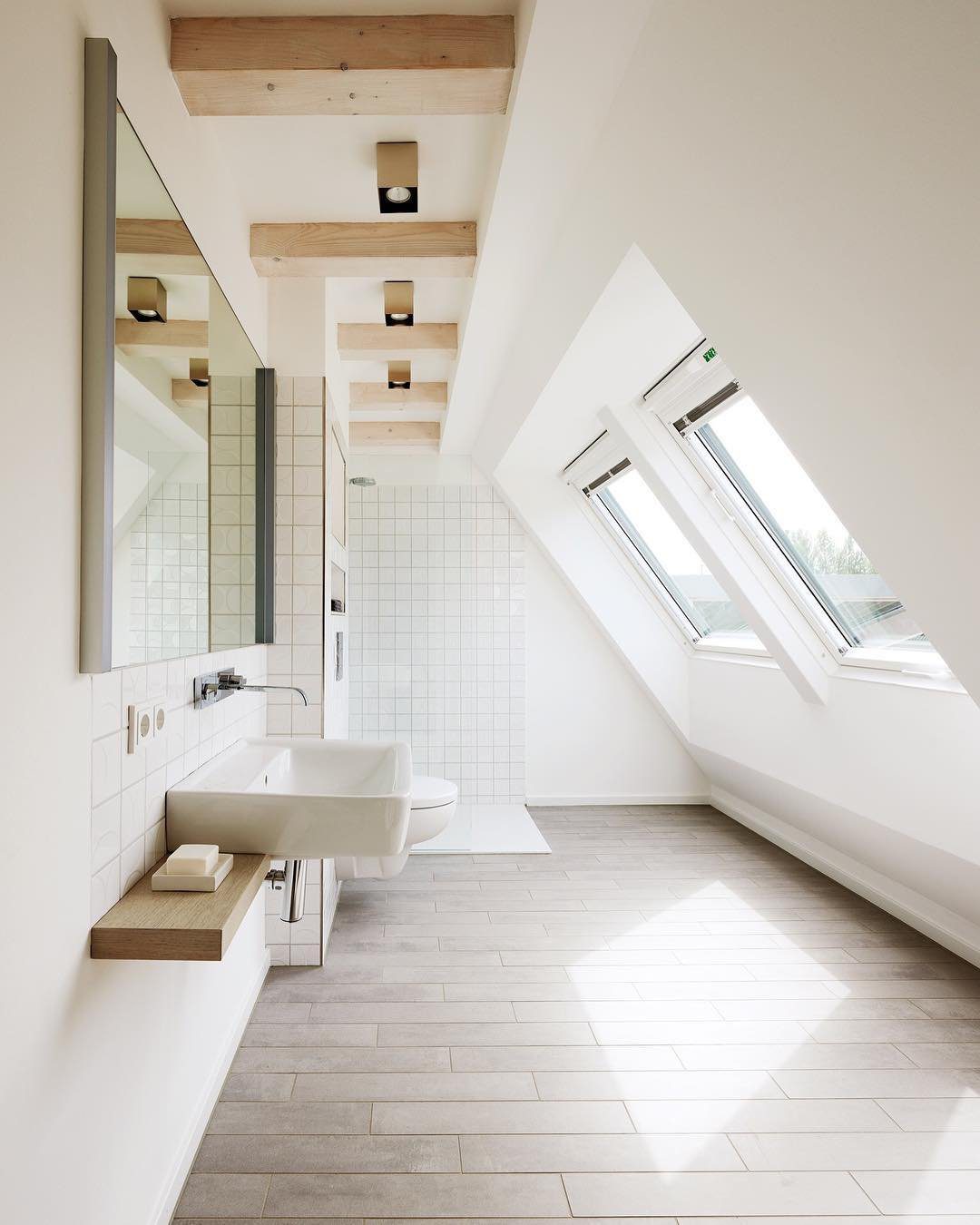 Stunning Attic Bathroom Designs to Die For in 2025 18 Minimalist Serenity With Natural Light