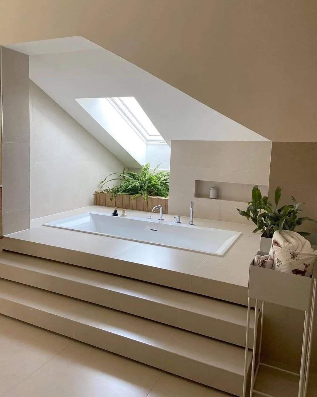 Stunning Attic Bathroom Designs to Die For in 2025 22 Minimalist Luxury With Natural Serenity