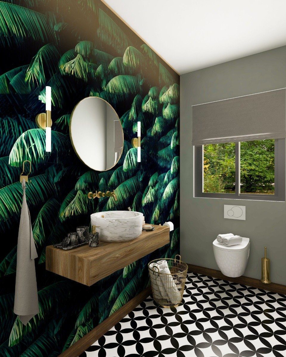 Jaw-Dropping Tropical Bathrooms You Need in 2025 10 Bold Tropics With Sleek Elegance Bathroom Decor