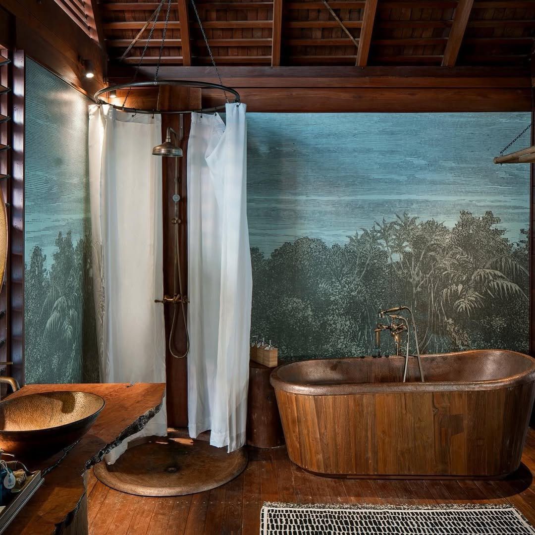 Jaw-Dropping Tropical Bathrooms You Need in 2025 3 Nature-Inspired Luxury With Rustic Charm
