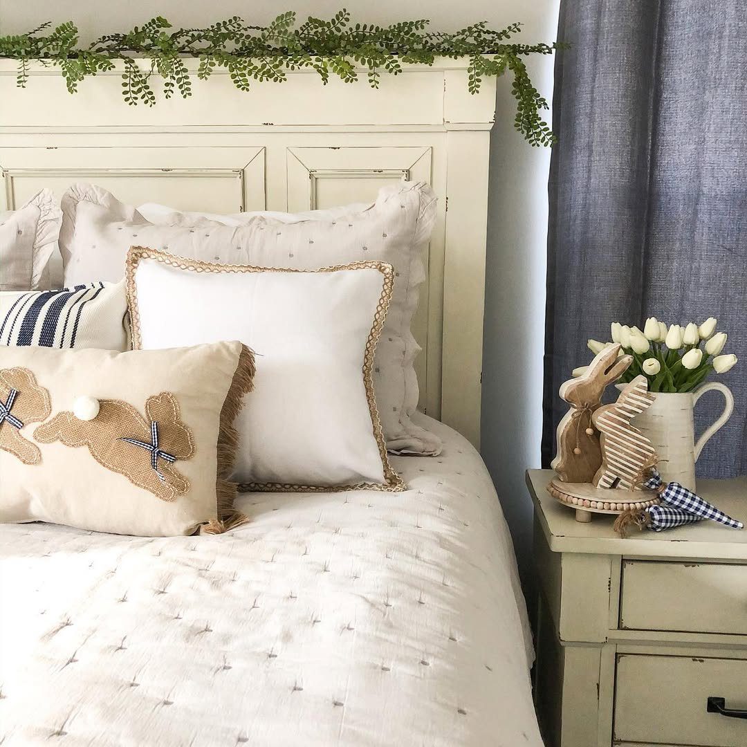 Spring Bedroom Magic: 18 Whimsical Ideas for 2025! 12 Whimsical Accents For Spring Decorating Ideas