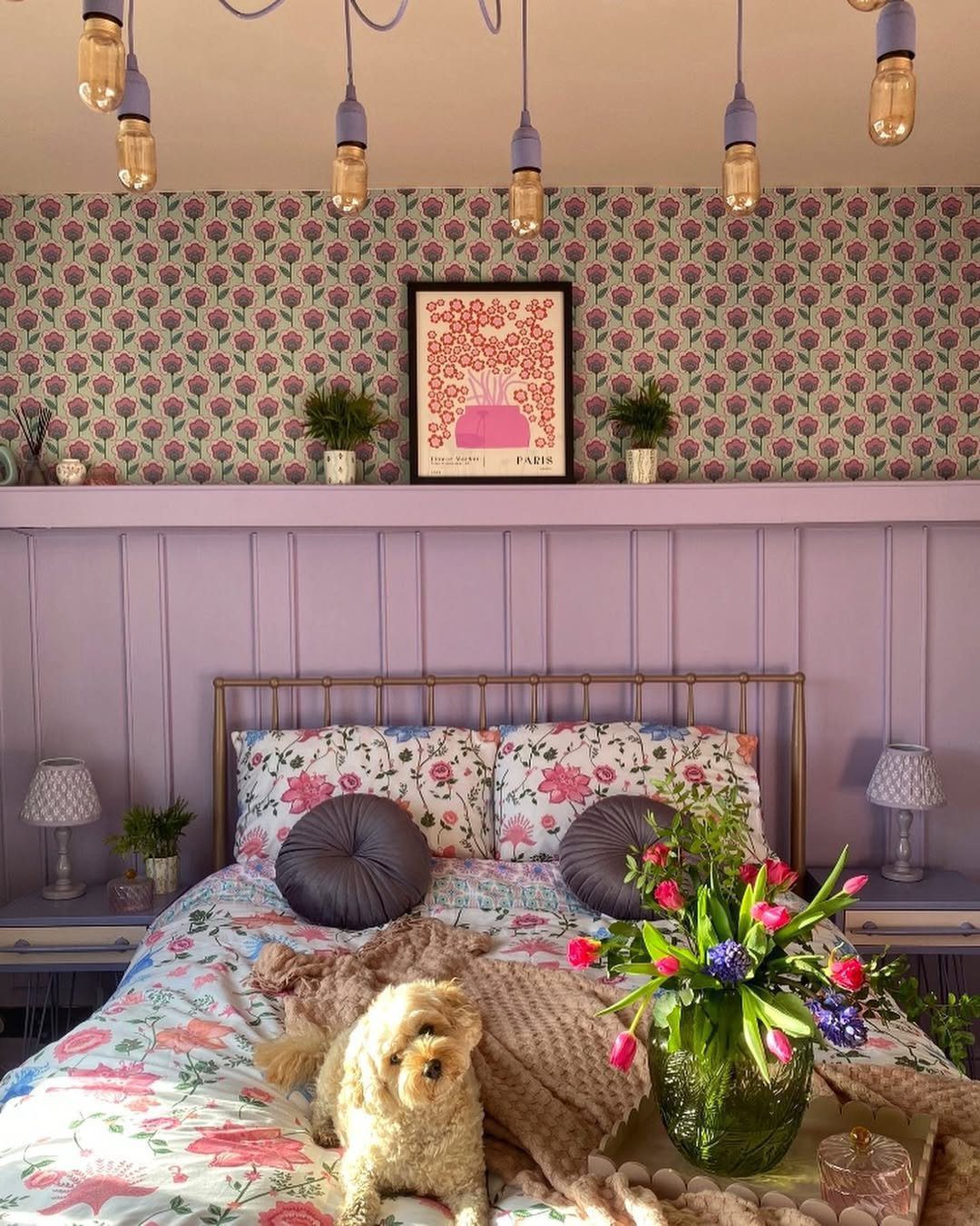 Spring Bedroom Magic: 18 Whimsical Ideas for 2025! 4 Bold Florals For A Spring Revival