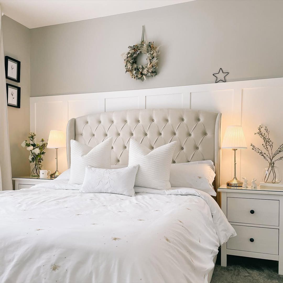 Spring Bedroom Magic: 18 Whimsical Ideas for 2025! 6 Subtle Elegance With Spring Neutrals Home Decor