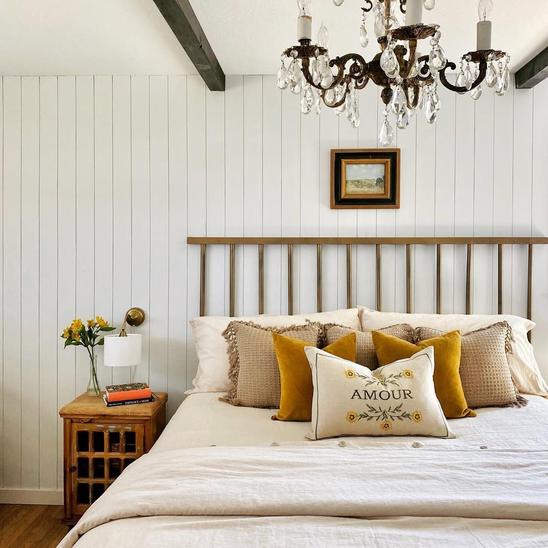 Spring Bedroom Magic: 18 Whimsical Ideas for 2025! 7 Golden Hues For Spring Elegance