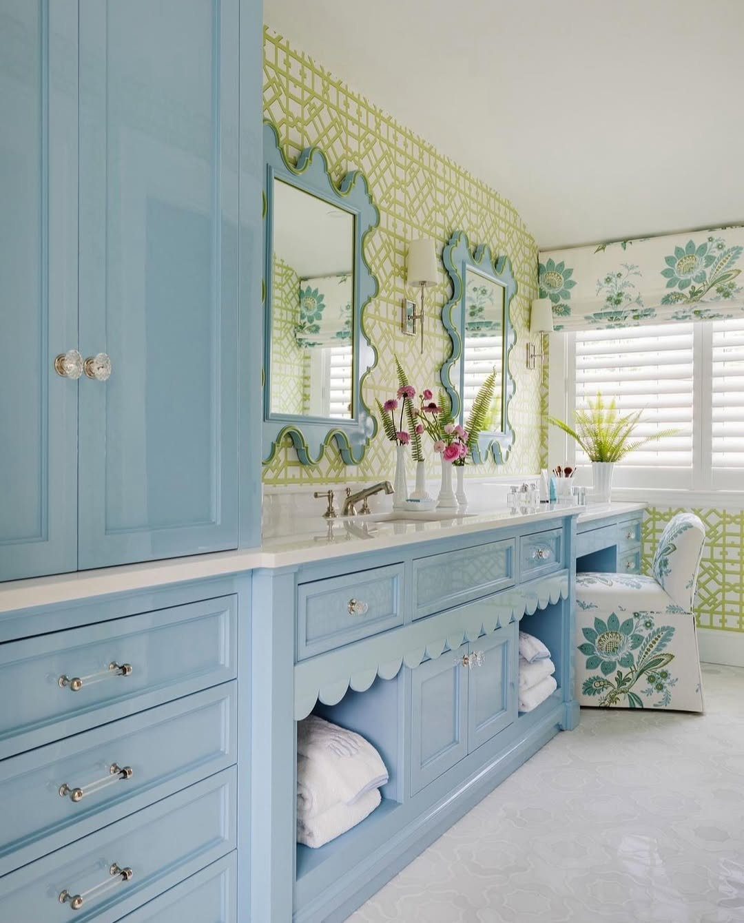 25 Mind-Blowing Maximalist Bathroom Ideas for 2025 5 Whimsical Pastels With Bold Patterns