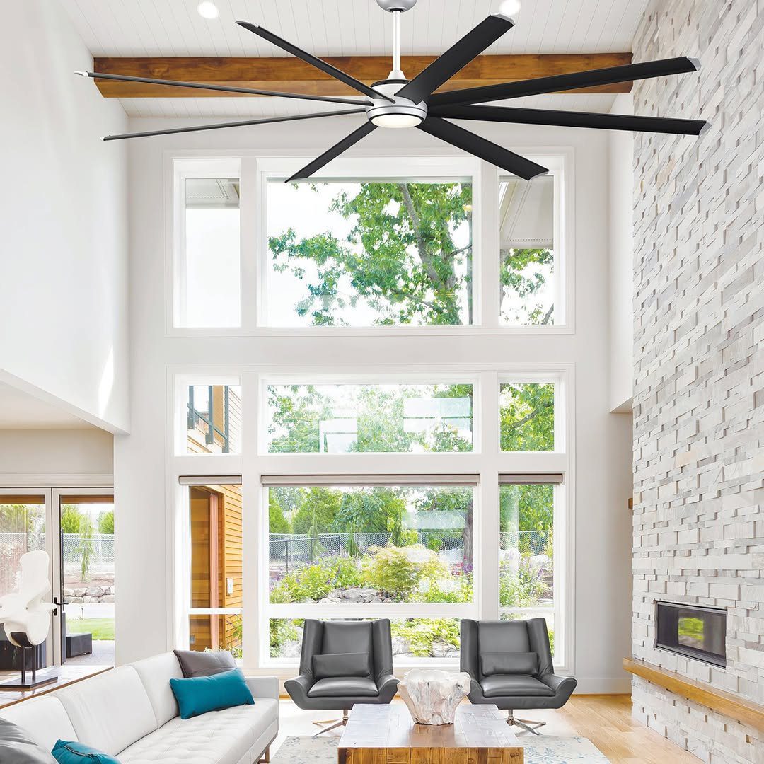 Jaw-Dropping Ceiling Fans for 2025 Living Rooms 9 Oversized Ceiling Fan For Modern Elegance