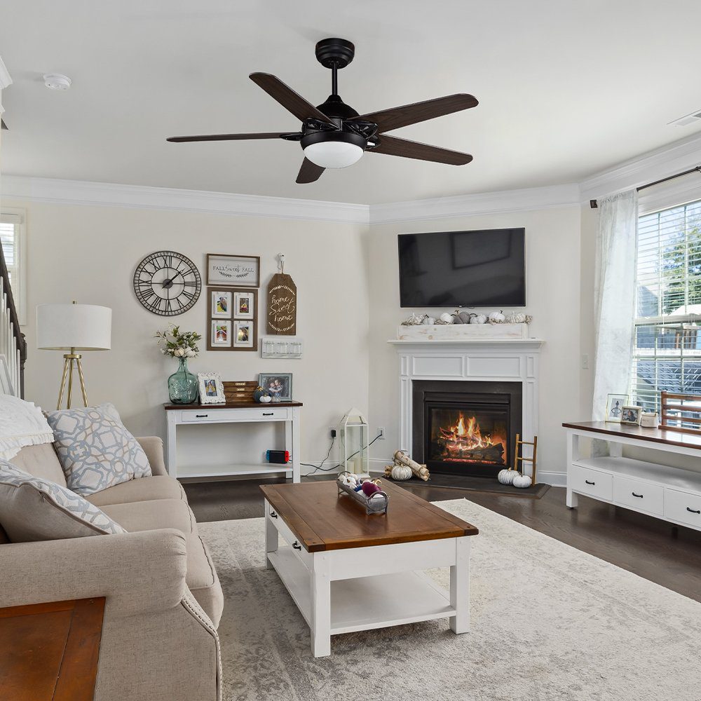 Jaw-Dropping Ceiling Fans for 2025 Living Rooms 10 Classic Wood Ceiling Fan For Warmth