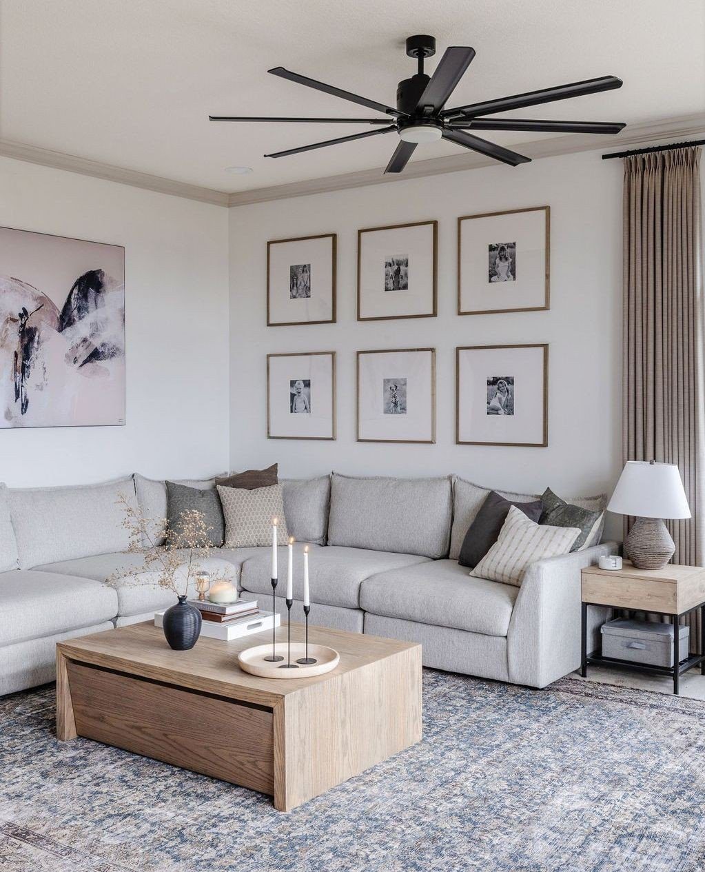 Jaw-Dropping Ceiling Fans for 2025 Living Rooms 6 Bold Black Ceiling Fan For Impact