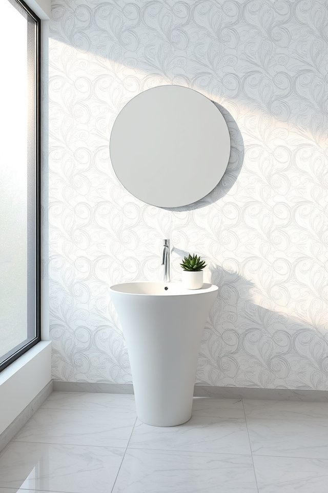 crisp frosted white sanctuary