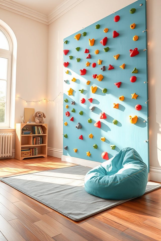 13 Kids Room Decor Ideas for a Playful National Play Day 9 fun safe climbing adventure