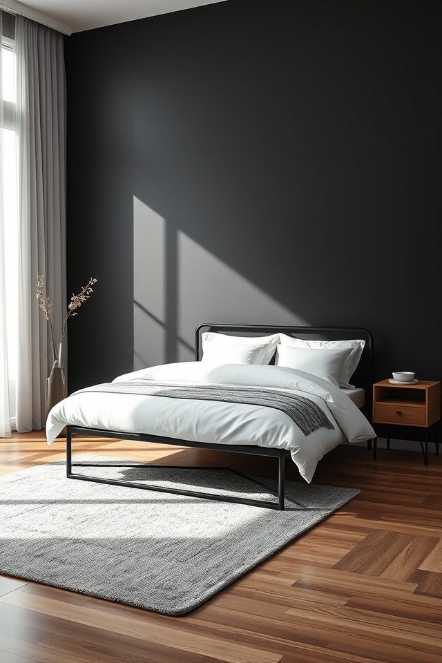16 Edgy Tattoo-Inspired Decor Ideas for an Artistic Bedroom 1 inky black tattoo accents