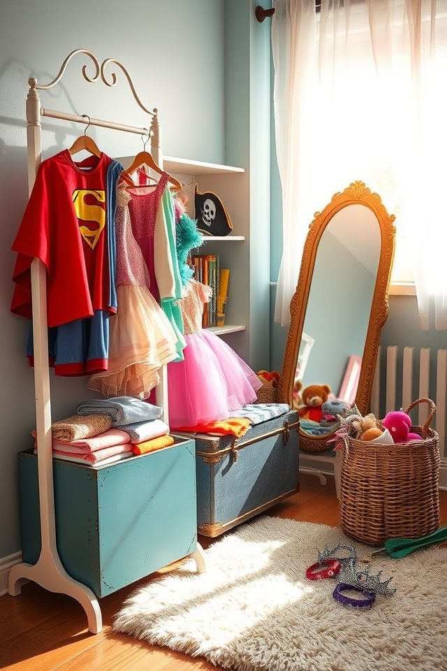 13 Kids Room Decor Ideas for a Playful National Play Day 12 magical dress up play zone