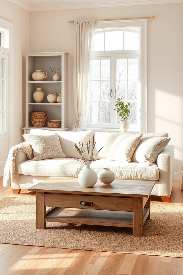 neutral palettes for farmhouse