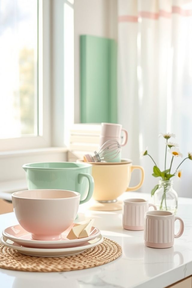 12 Kitchen Decor Ideas to Sweeten National Ice Cream Day 1 pastel ice cream kitchen vibes