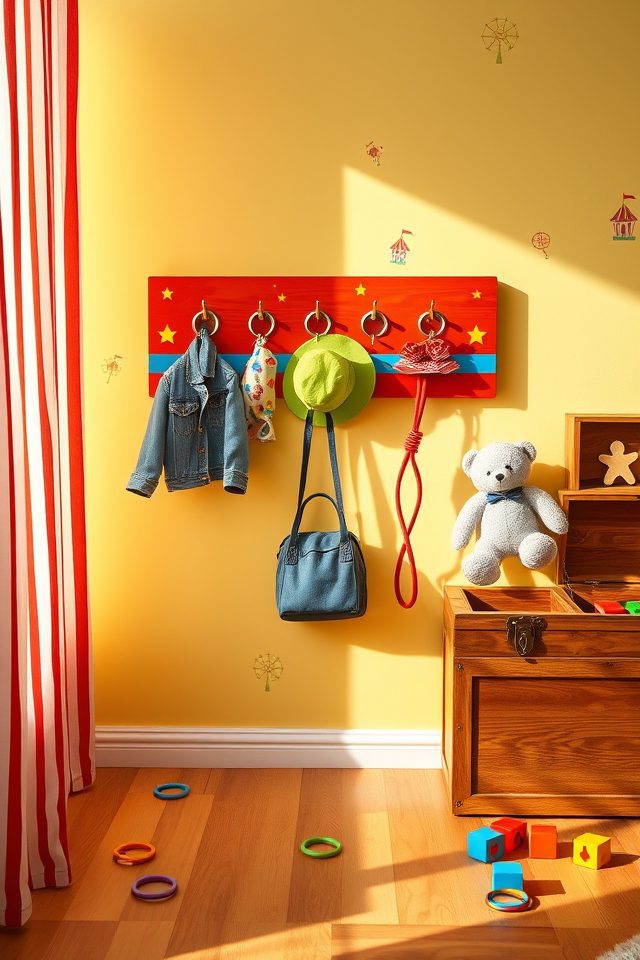 playful ring toss organizer