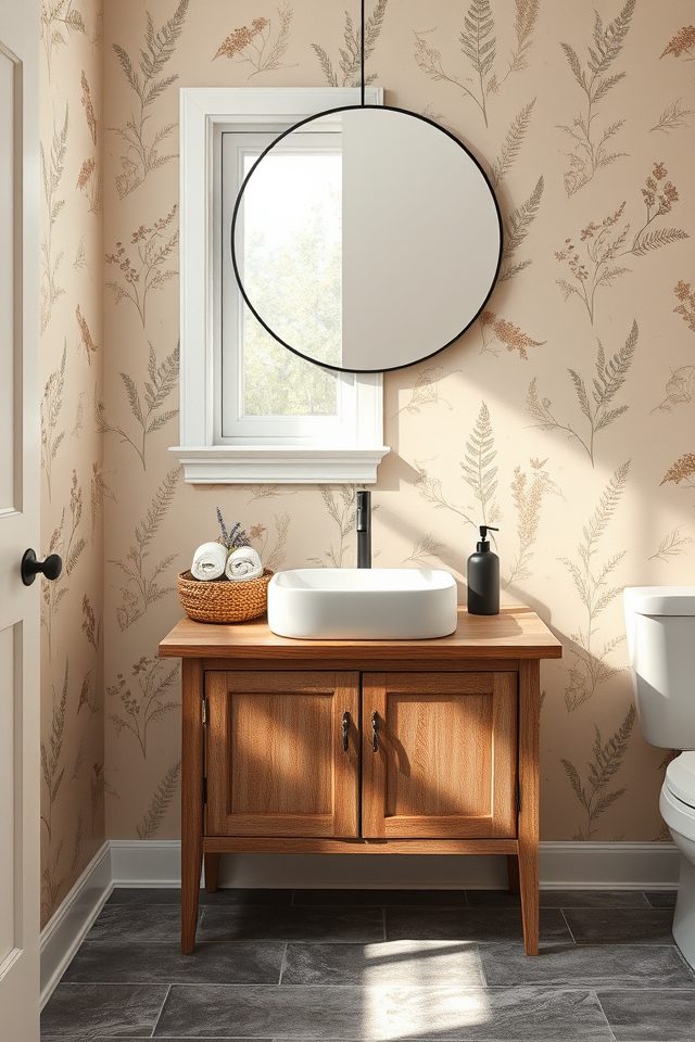 soft taupe rustic illustrations