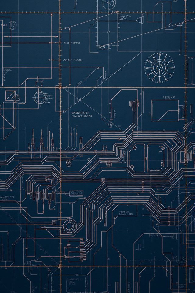 blueprints as artistic statements