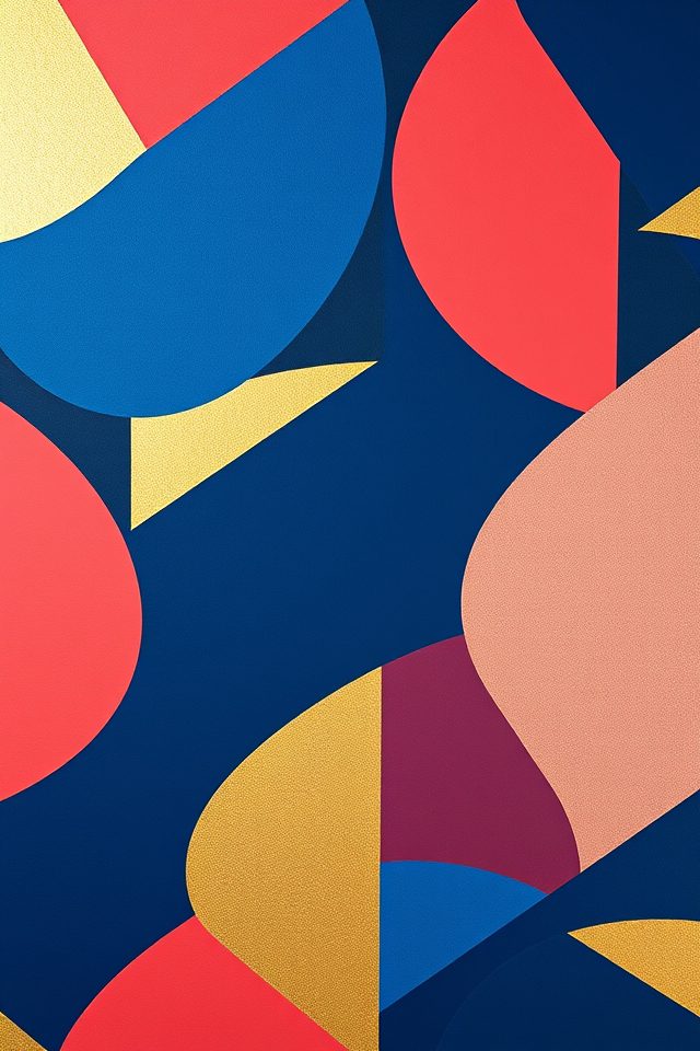 bold geometric design accents