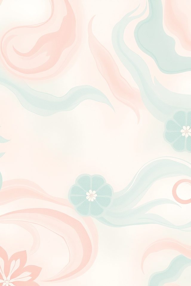 calming pastel entryway sanctuary