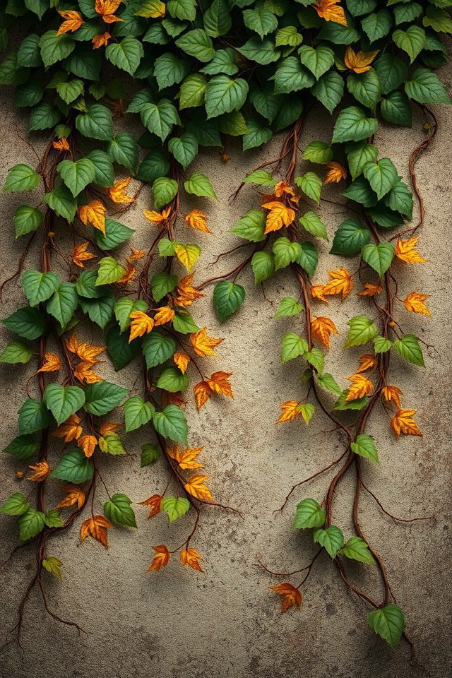 17 Wallpaper Ideas for Fall to Refresh Your Space 15 cozy fall botanical oasis