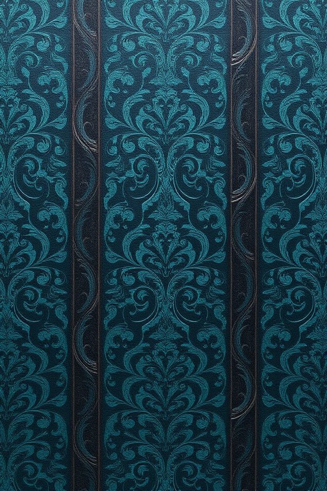 dramatic dark entryway design