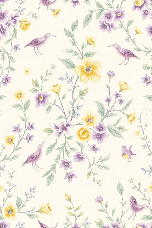 elegant classic toile wallpaper