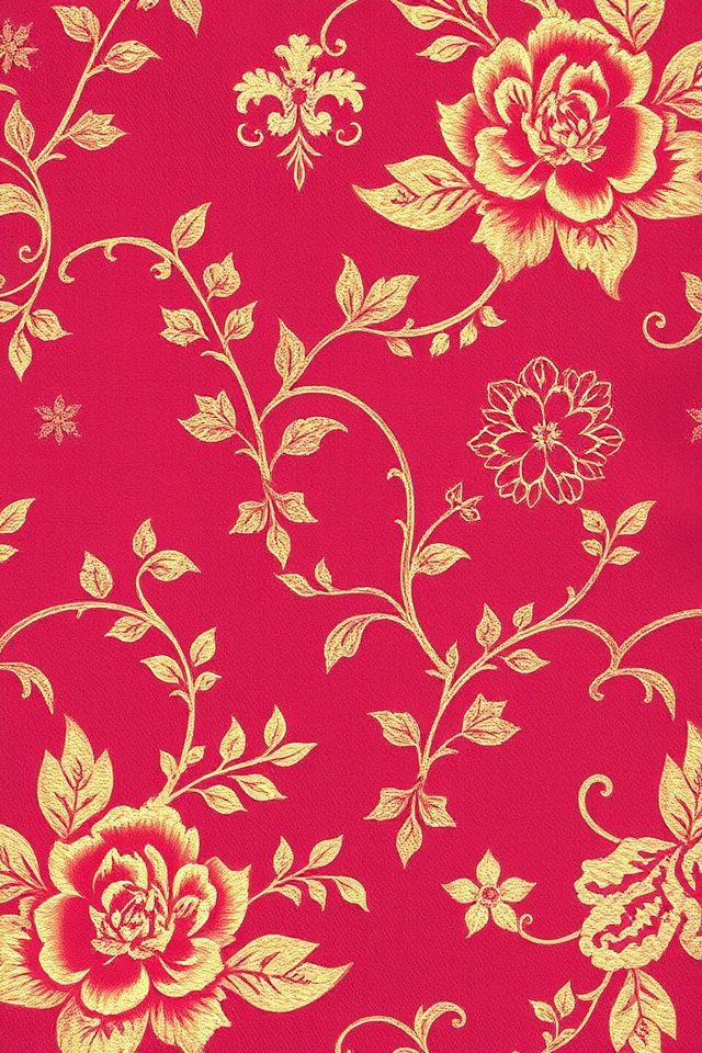 elegant dark rosa accents