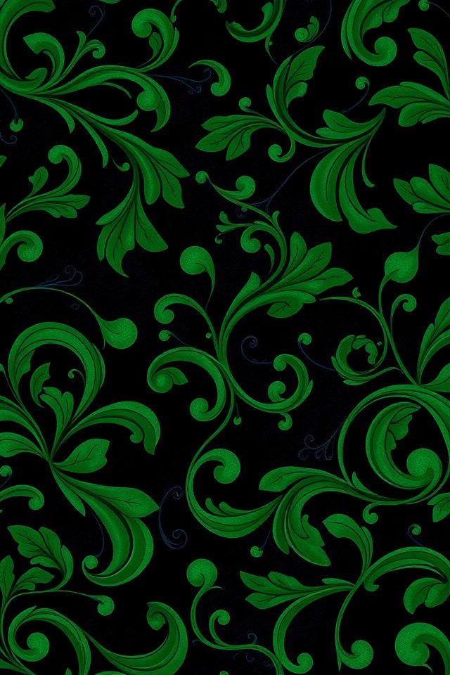 emerald green dark mode elegance