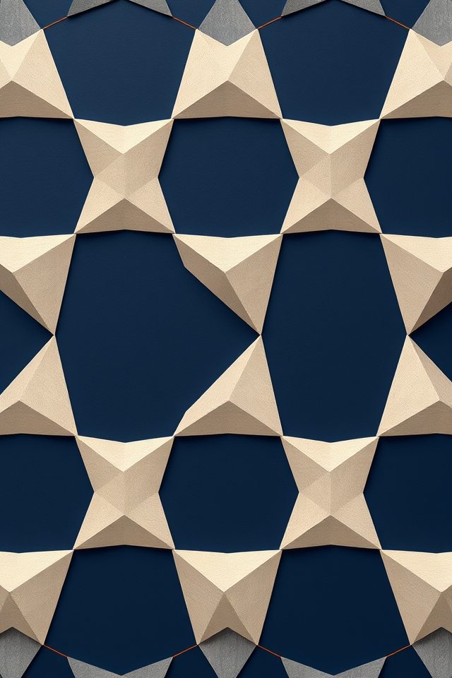 geometric wallpaper for professionalism