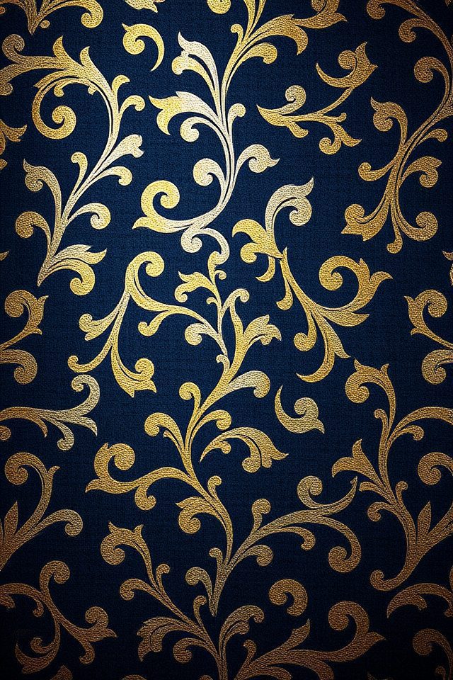 glamorous metallic entryway design