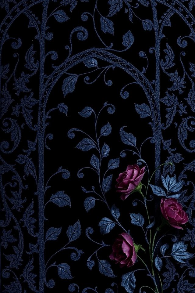 gothic elegance in darkness