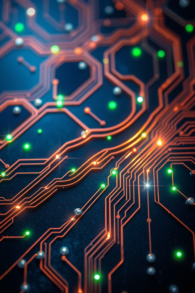 intricate technology inspired aesthetic