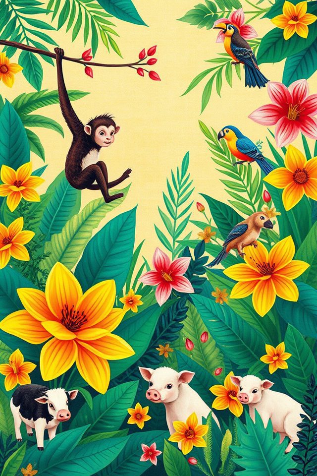 joyful animal print decor