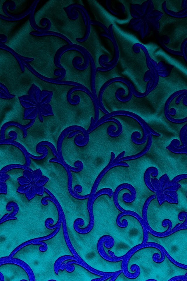 luxurious velvet textured walls