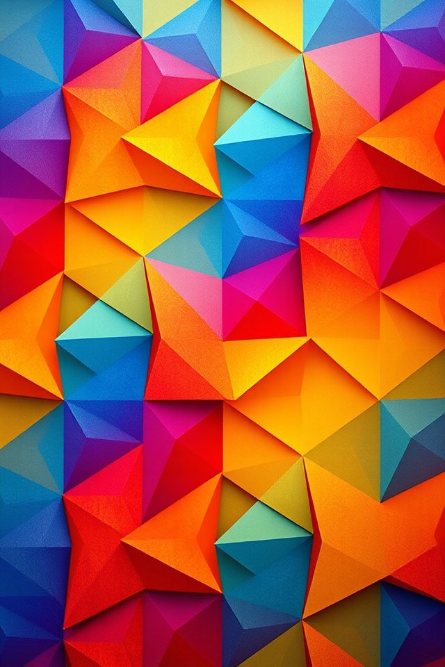 modern geometric wallpaper designs