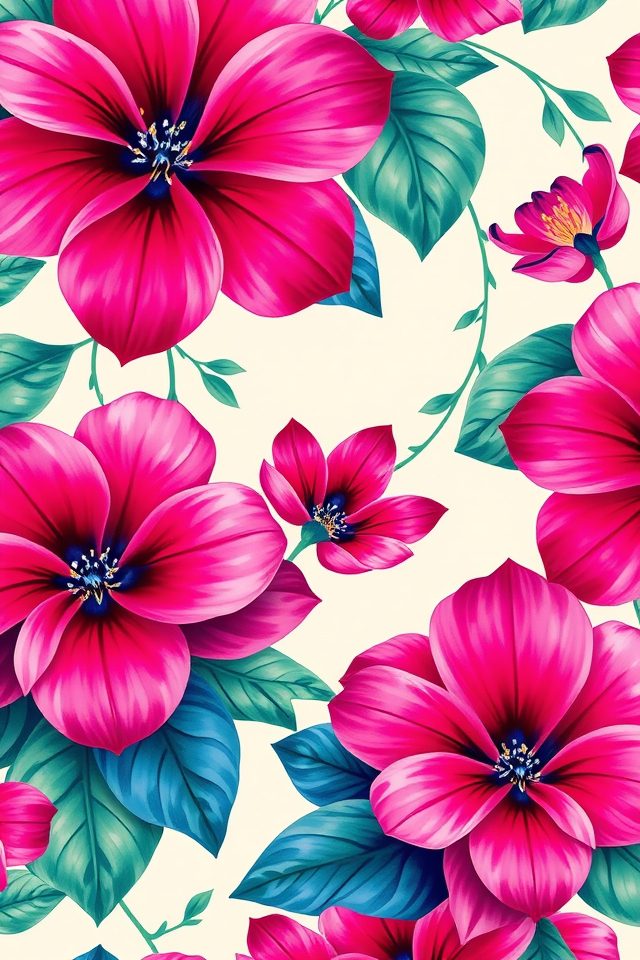 nature inspired entryway wallpaper design