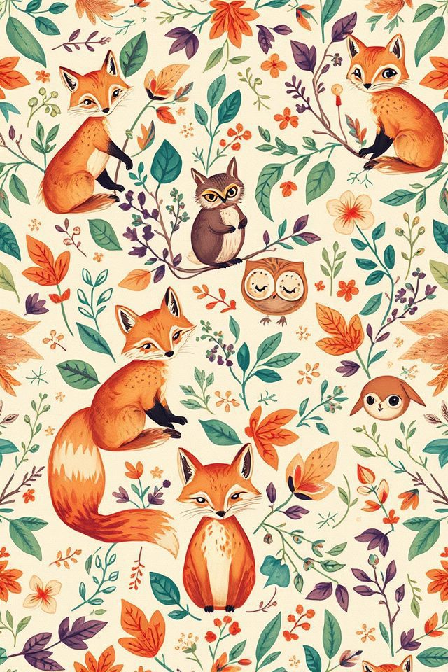 16 Wallpaper Ideas for Fireplace Wall That Inspire Comfort 10 playful animal wallpaper decor