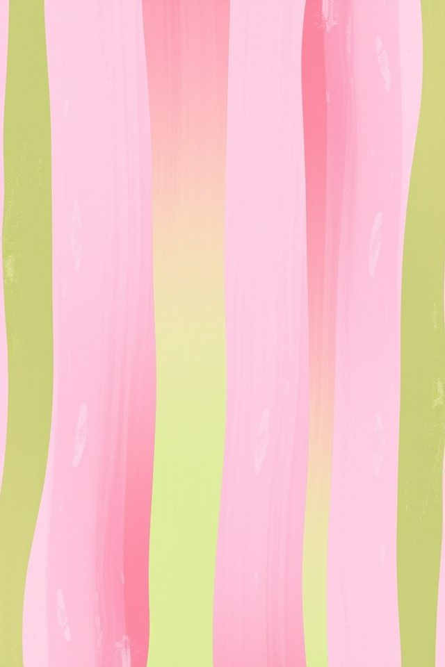playful watermelon stripe wallpaper